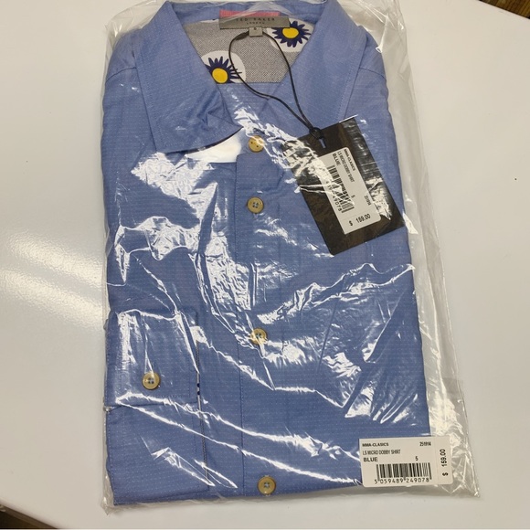 Ted Baker London Classic Slim Fit Button-Up Shirt - Picture 2 of 4